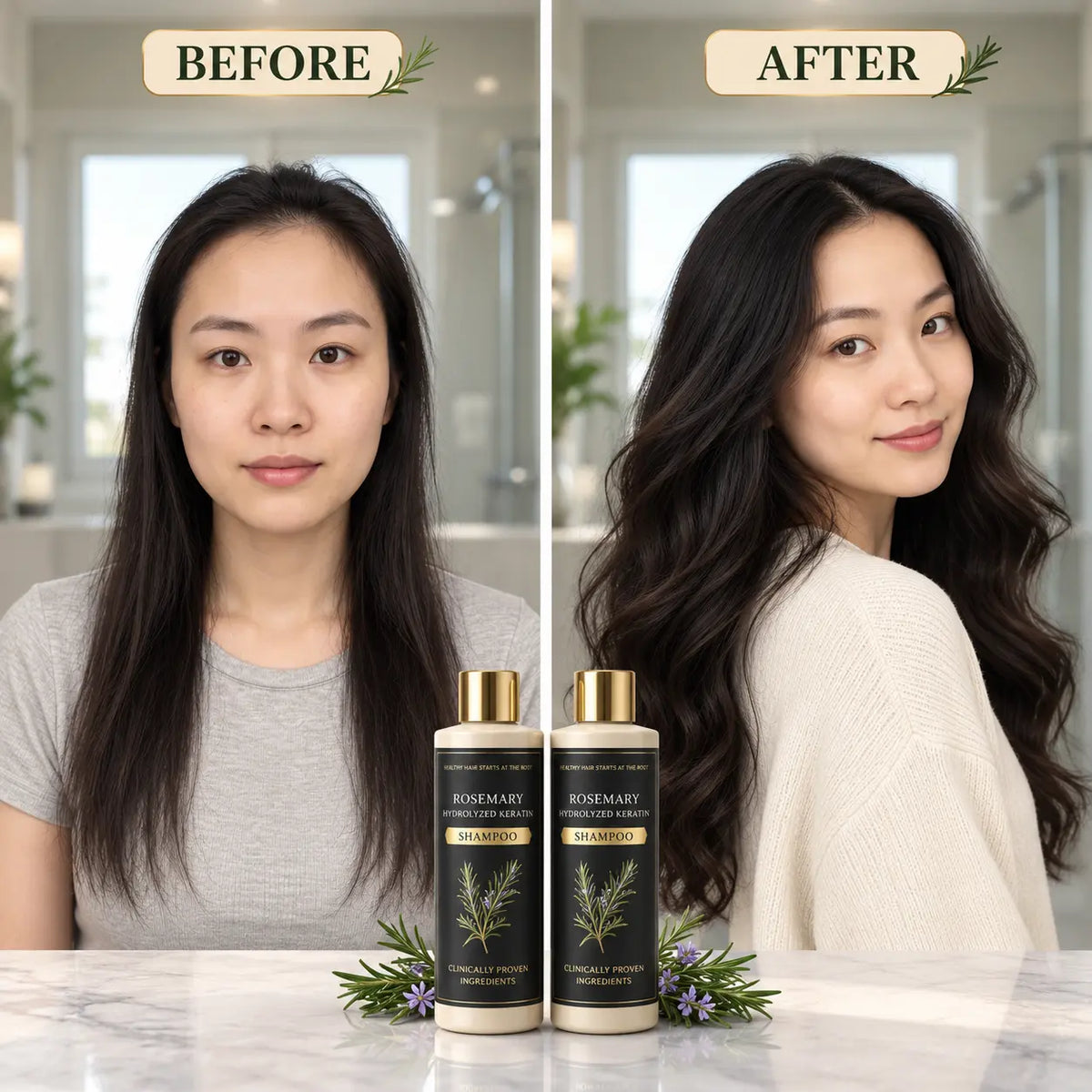 Rosemary Shampoo For Hair Growth (Buy 1 Get 1 Free 🔥)
