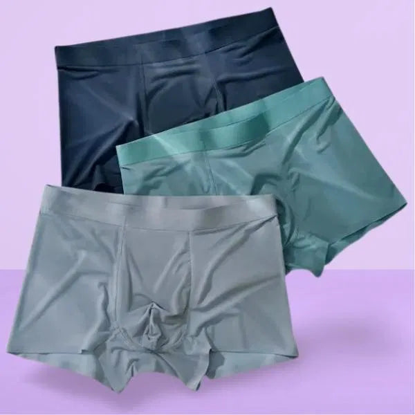 Men's Ice Silk Boxer Briefs (Buy 1 Get 2 Free)