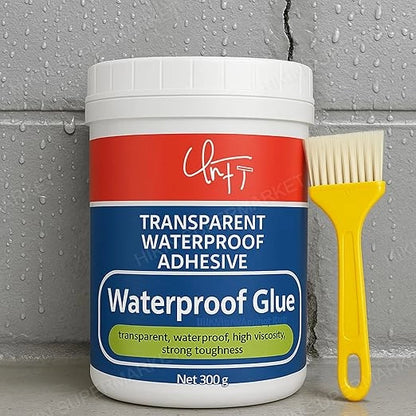 Transparent Waterproof Glue + Free Brush 🔥- Buy 1 Get 1 Free